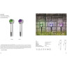 Светильник NOVOTECH SOLAR садовый на солнечных батареях с датчиком света 357210 NV-357210
